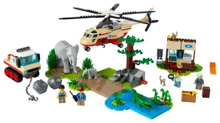 LEGO 60302-1 Wildlife Rescue Operation — 525 pieces, released 2021
