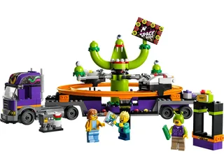 LEGO 60313-1 Space Ride Amusement Truck — 433 pieces, released 2022
