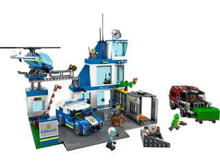 LEGO 60316-1 Police Station — 668 pieces, released 2022