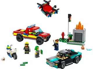 LEGO 60319-1 Fire Rescue & Police Chase — 295 pieces, released 2022