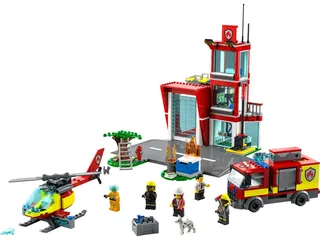 LEGO 60320-1 Fire Station — 540 pieces, released 2022