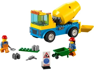LEGO 60325-1 Cement Mixer Truck — 85 pieces, City theme