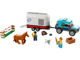 LEGO 60327-1 Horse Transporter — 196 pieces, City theme