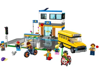 LEGO 60329-1 School Day — 433 pieces, released 2022