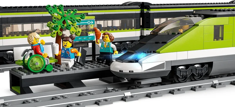 Passenger Express Train - View 8