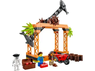 LEGO 60342-1 The Shark Attack Stunt Challenge — 122 pieces, released 2022