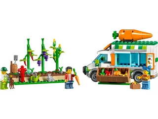 LEGO 60345-1 Farmers Market Van — 310 pieces, released 2022
