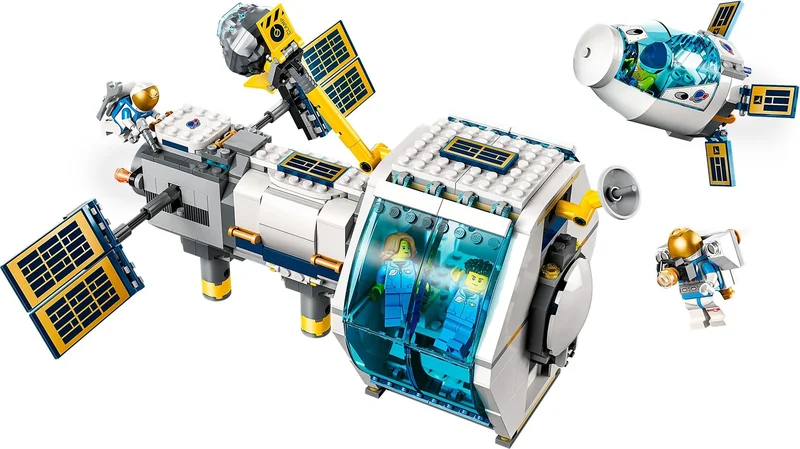 Lunar Space Station - View 4