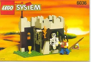 LEGO 6036-1 Skeleton Surprise — 74 pieces, Castle theme