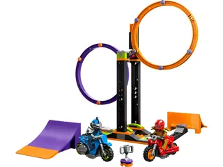 LEGO 60360-1 Spinning Stunt Challenge — 117 pieces, released 2023
