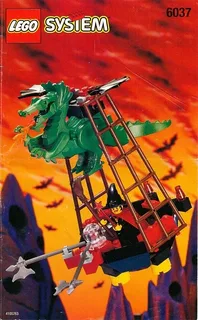 LEGO 6037-1 Witch's Windship — 60 pieces, Castle theme