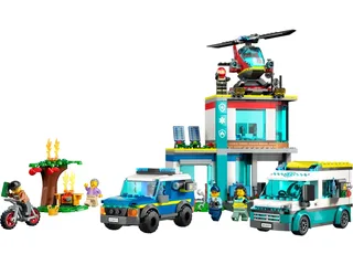 LEGO 60371-1 Emergency Vehicles HQ — 706 pieces, City theme