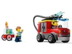 Fire Station and Fire Truck - View 4