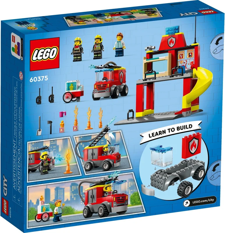 Fire Station and Fire Truck - View 8