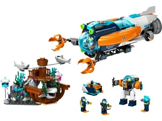 LEGO 60379-1 Deep-Sea Explorer Submarine — 842 pieces, City theme