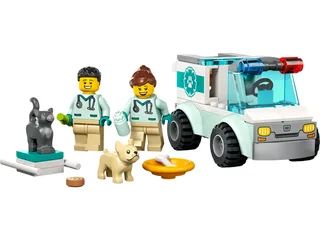 LEGO 60382-1 Vet Van Rescue — 58 pieces, City theme