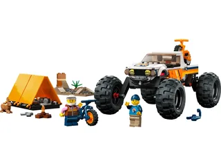 LEGO 60387-1 4x4 Off-Roader Adventures — 252 pieces, City theme