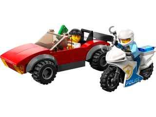 LEGO 60392-1 Police Bike Car Chase — 59 pieces, City theme