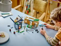 Family House and Electric Car - View 3