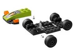 Green Race Car - View 4