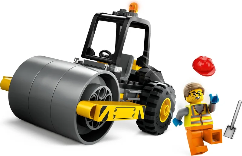 Construction Steamroller - View 3