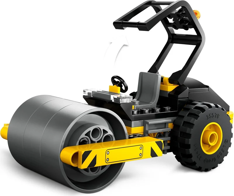 Construction Steamroller - View 4