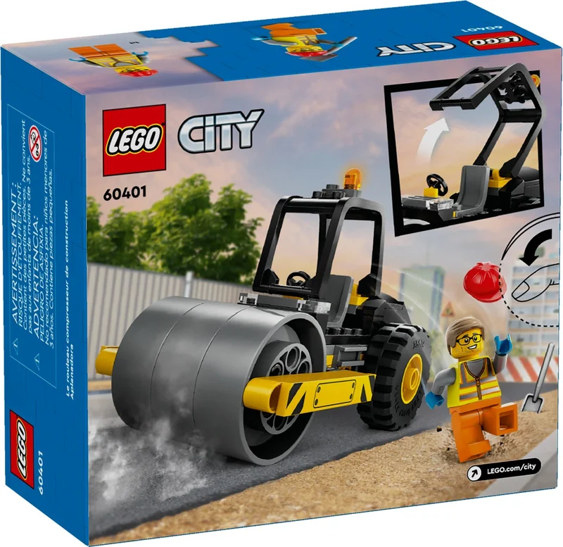 Construction Steamroller - View 6