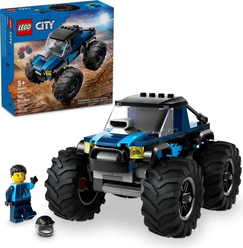 Blue Monster Truck - View 2