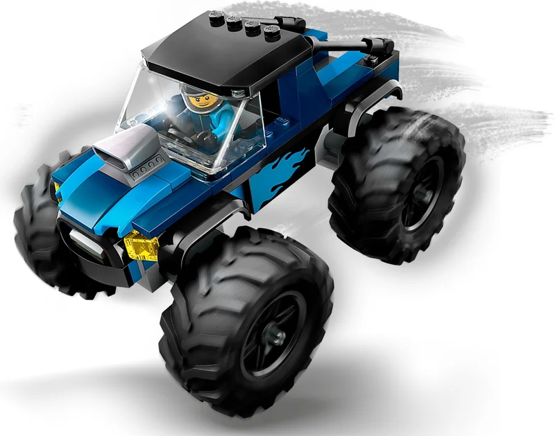 Blue Monster Truck - View 3