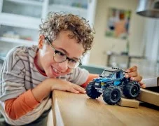 Blue Monster Truck - View 6