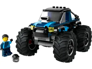 LEGO 60402-1 Blue Monster Truck — 148 pieces, City theme