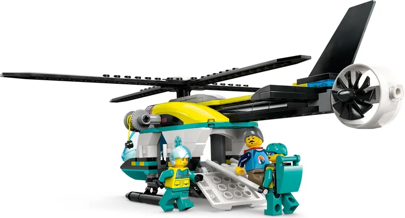 Emergency Rescue Helicopter - View 3