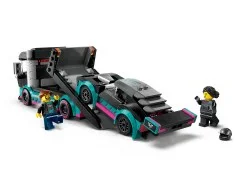 Race Car and Car Carrier Truck - View 4