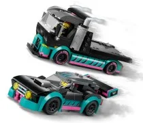 Race Car and Car Carrier Truck - View 5