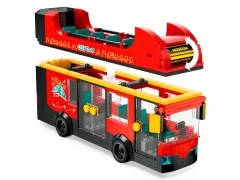 Red Double-Decker Sightseeing Bus - View 3