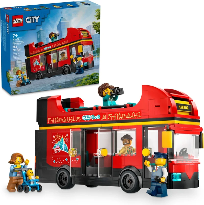 Red Double-Decker Sightseeing Bus - View 8