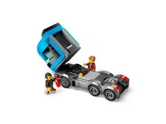 Car Transporter Truck with Sports Cars - View 4