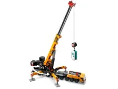 Yellow Mobile Construction Crane - View 3