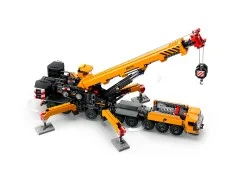 Yellow Mobile Construction Crane - View 4
