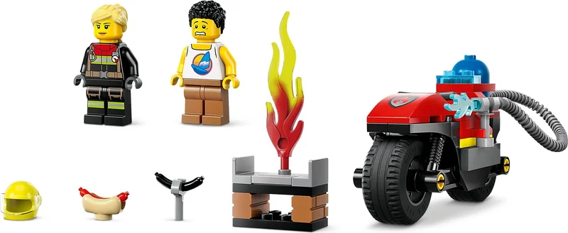 Fire Rescue Motorcycle - View 3
