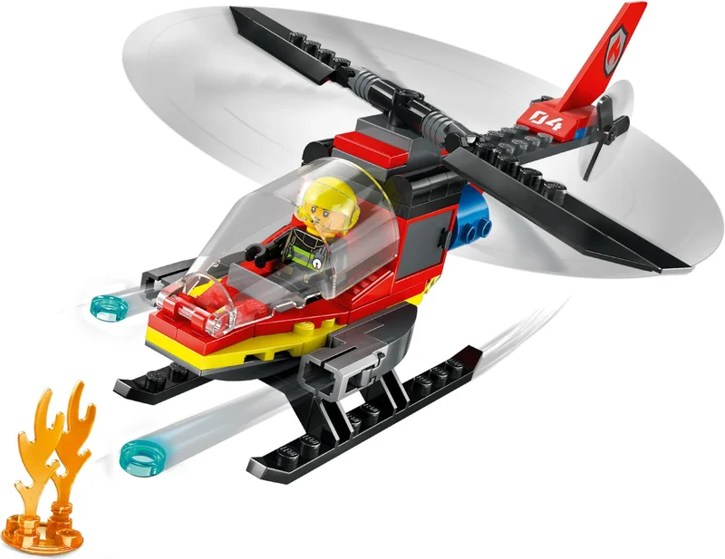 Fire Rescue Helicopter - View 3