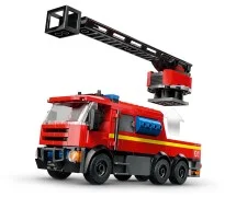 Fire Station with Fire Truck - View 4