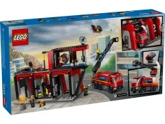 Fire Station with Fire Truck - View 8