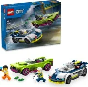 Police Car and Muscle Car Chase - View 2