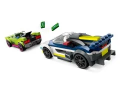 Police Car and Muscle Car Chase - View 3