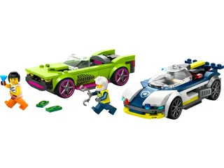 LEGO 60415-1 Police Car and Muscle Car Chase — 220 pieces, City theme