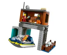 Police Speedboat and Crooks' Hideout - View 3