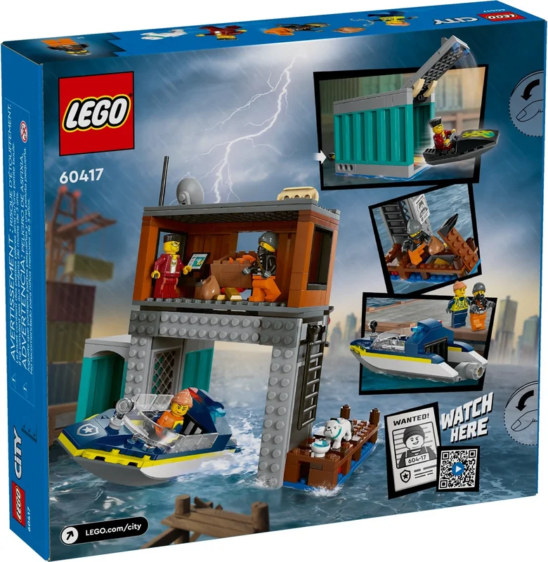 Police Speedboat and Crooks' Hideout - View 7