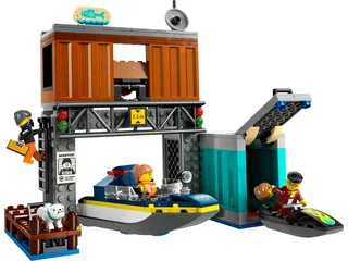 LEGO 60417-1 Police Speedboat and Crooks' Hideout — 311 pieces, City theme