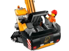 Yellow Construction Excavator - View 4